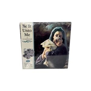 Be It Unto Me Mary & Jesus 500 Piece Jigsaw Puzzle by Liz Lemon Swindle 18"x24"